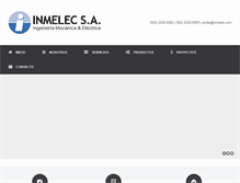 Tablet Screenshot of inmelec.com